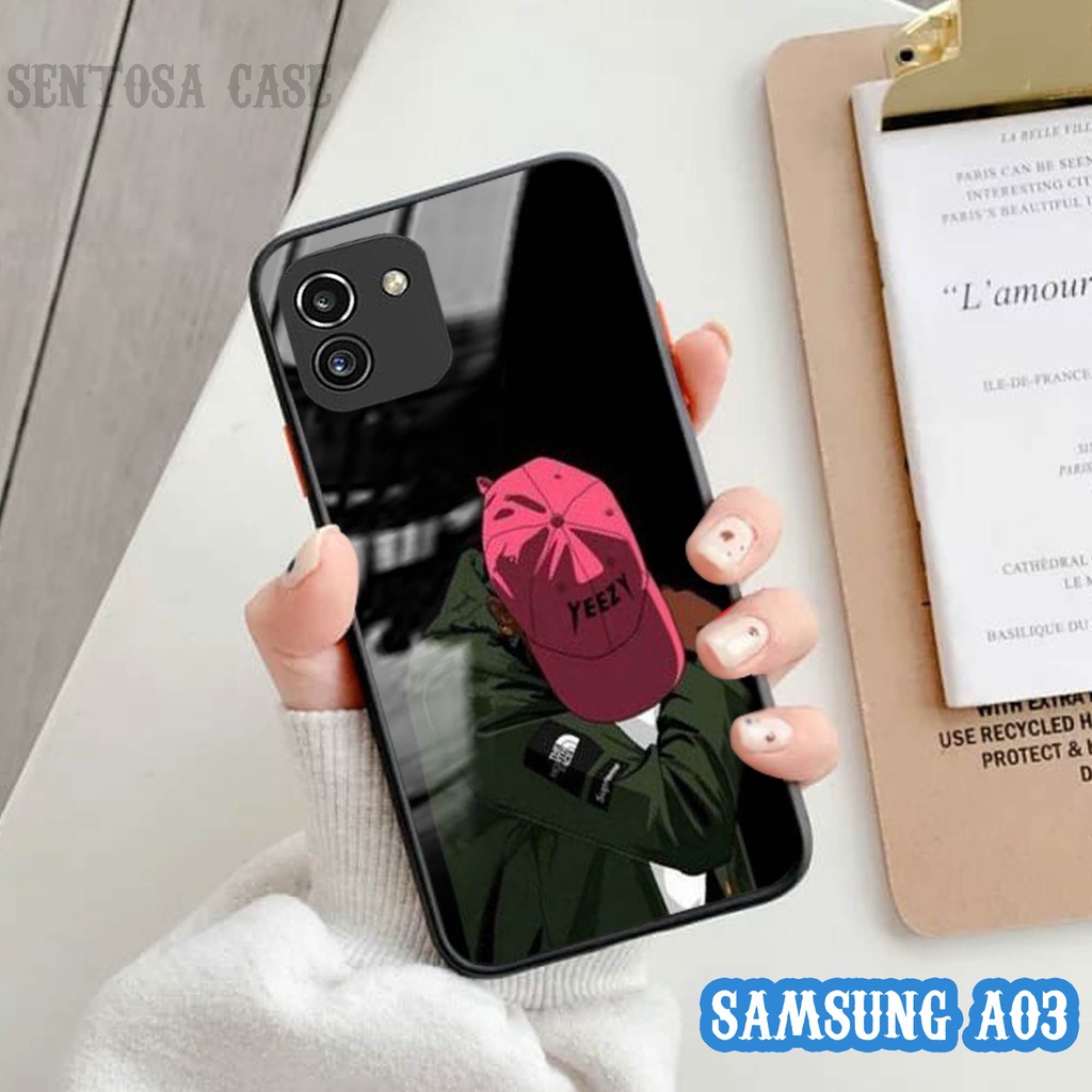 Softcase Kaca Samsung A03 - Case Handphone Samsung A03 [T12].