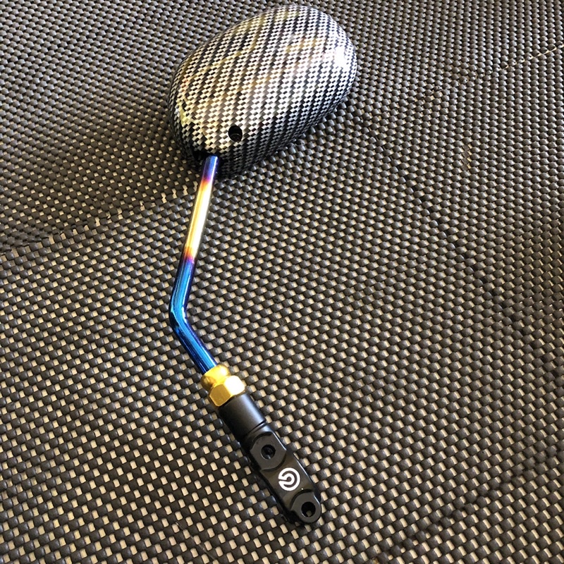 [X345] SEPASANG Breket Dudukan Spion Drat Honda Warna Hitam Bisa Di Pasang Kiri Atau Kanan