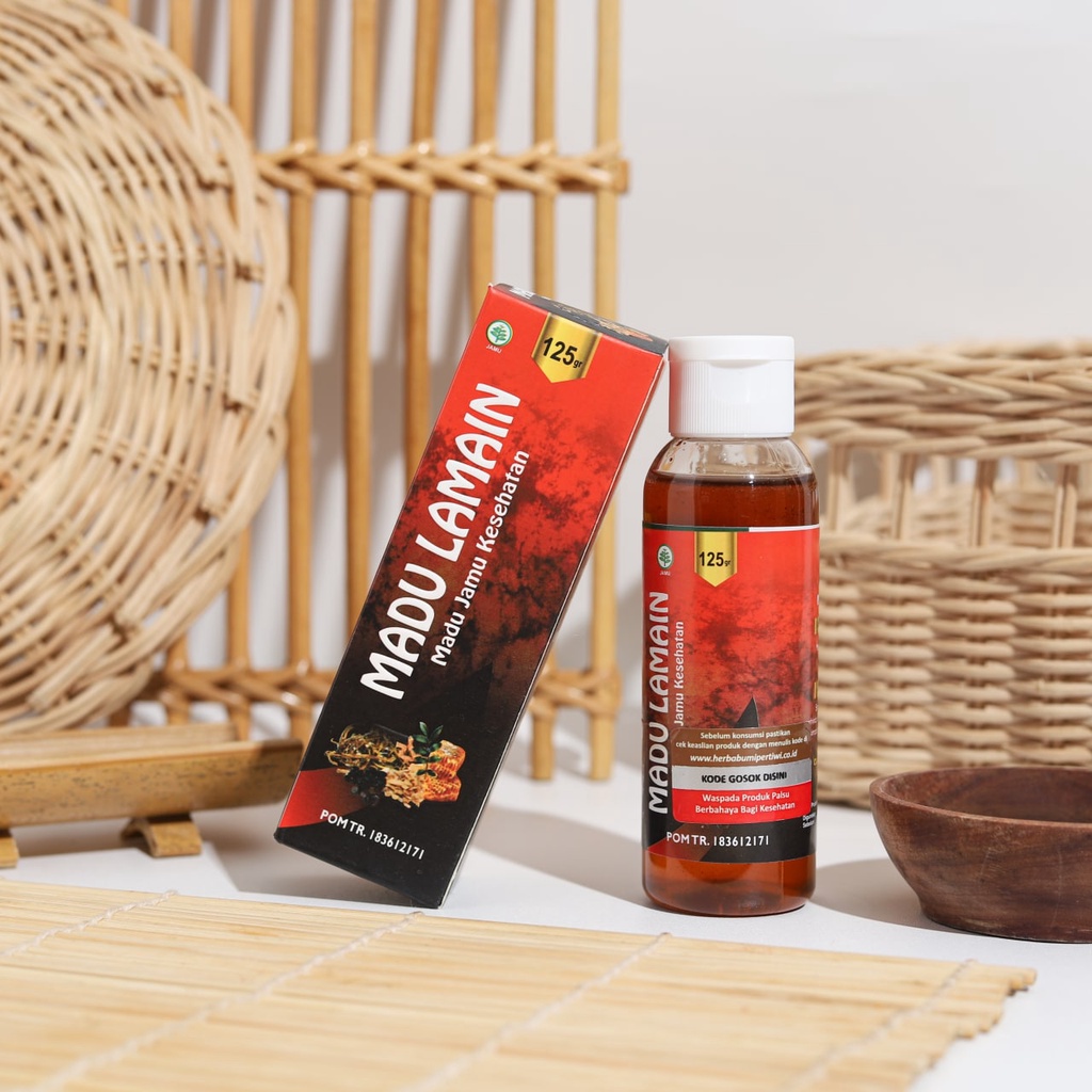 MADU LAMAIN BPOM Madu herbal Penambah Stamina Pria