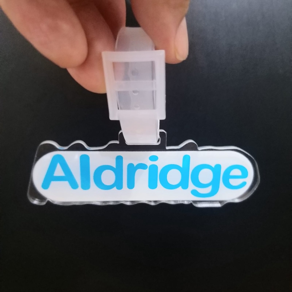 

Name Tag Acrylic / Gantungan Tas Akrilik Print UV 2 sisi