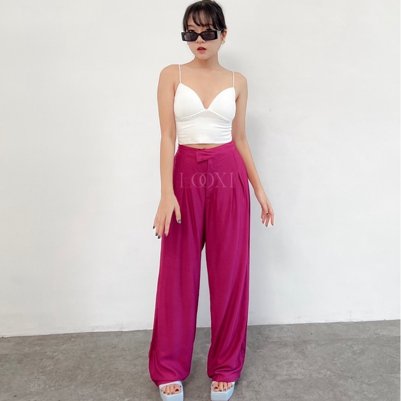 Rexa Highwaist Pants | Celana Rayon Murah | Kulot Wanita