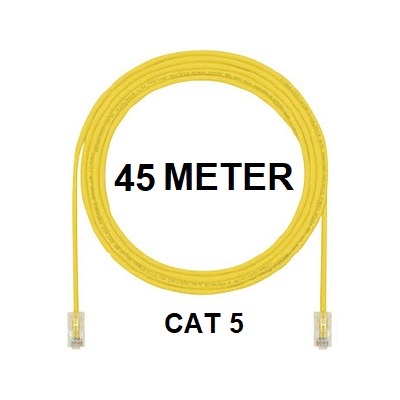 Inotrix 45M-UC5 Pathcord Kabel LAN 45M Internet RJ45 45Meter Cat 5 Cat5 Cat 5e Cat5e