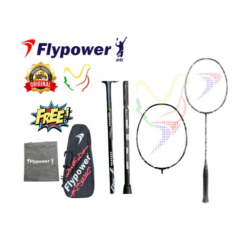 Raket Raket Flypower Tizona Free Tas Dan Kaos