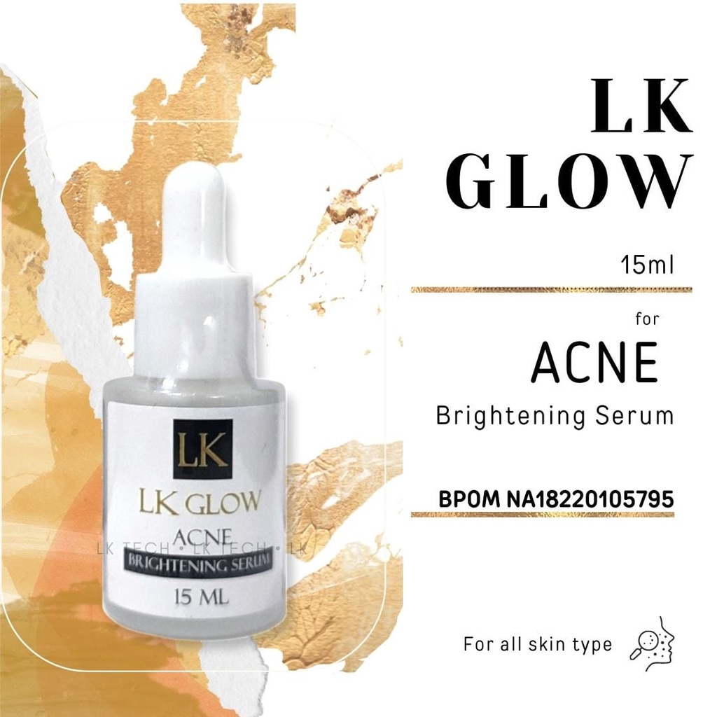 BPOM Beauty serum LK CARE anti jerawat komedo glowing serum acne whitening