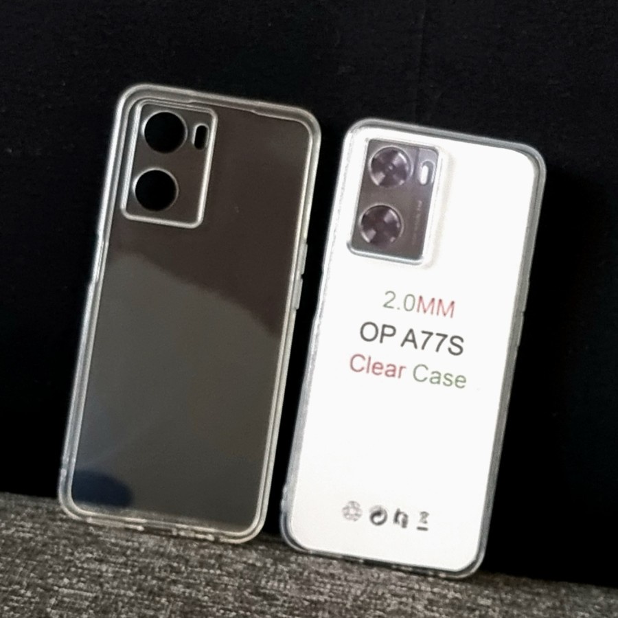 Case Oppo A77s / Oppo A77 4G Soft Case Clear Silicon Transparant Casing Handphone