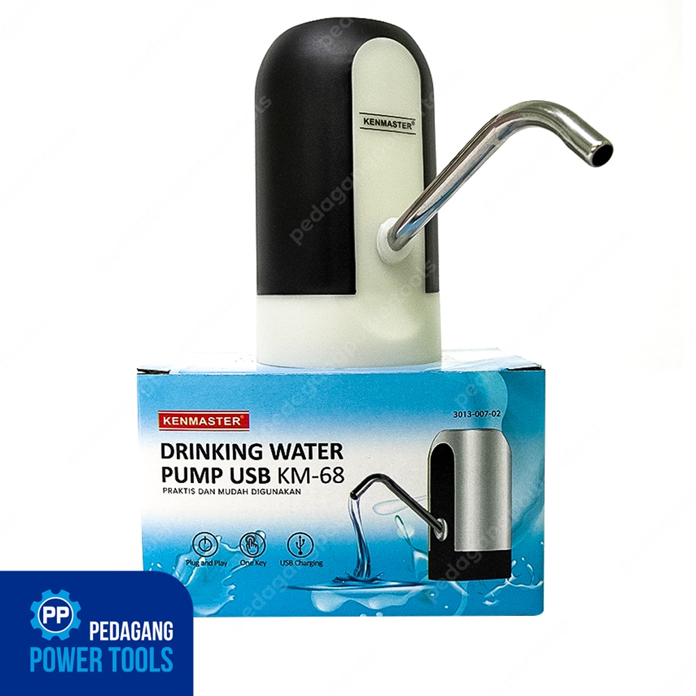 KENMASTER 68 POMPA GALON AIR MINUM ELEKTRIK DISPENSER USB CHARGER PUMP