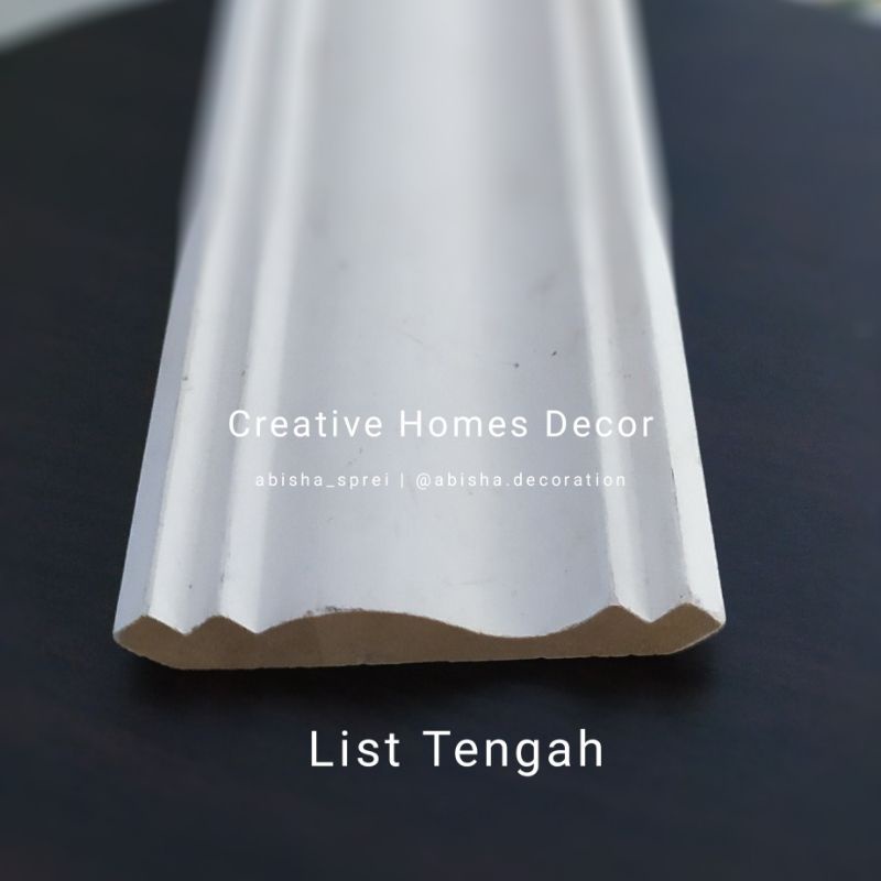 KAYU LIST WALL MOULDING LIST PROFILE PANEL DINDING LIAT TENGAH MOULDING KAYU DUCO