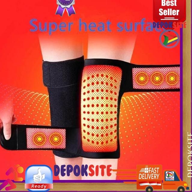 Terapi Lutut Tourmaline Hot Kneepad brace Knee Pad Terapi Pemanas Hangat Terapi Lutut Kaki Knee Supp