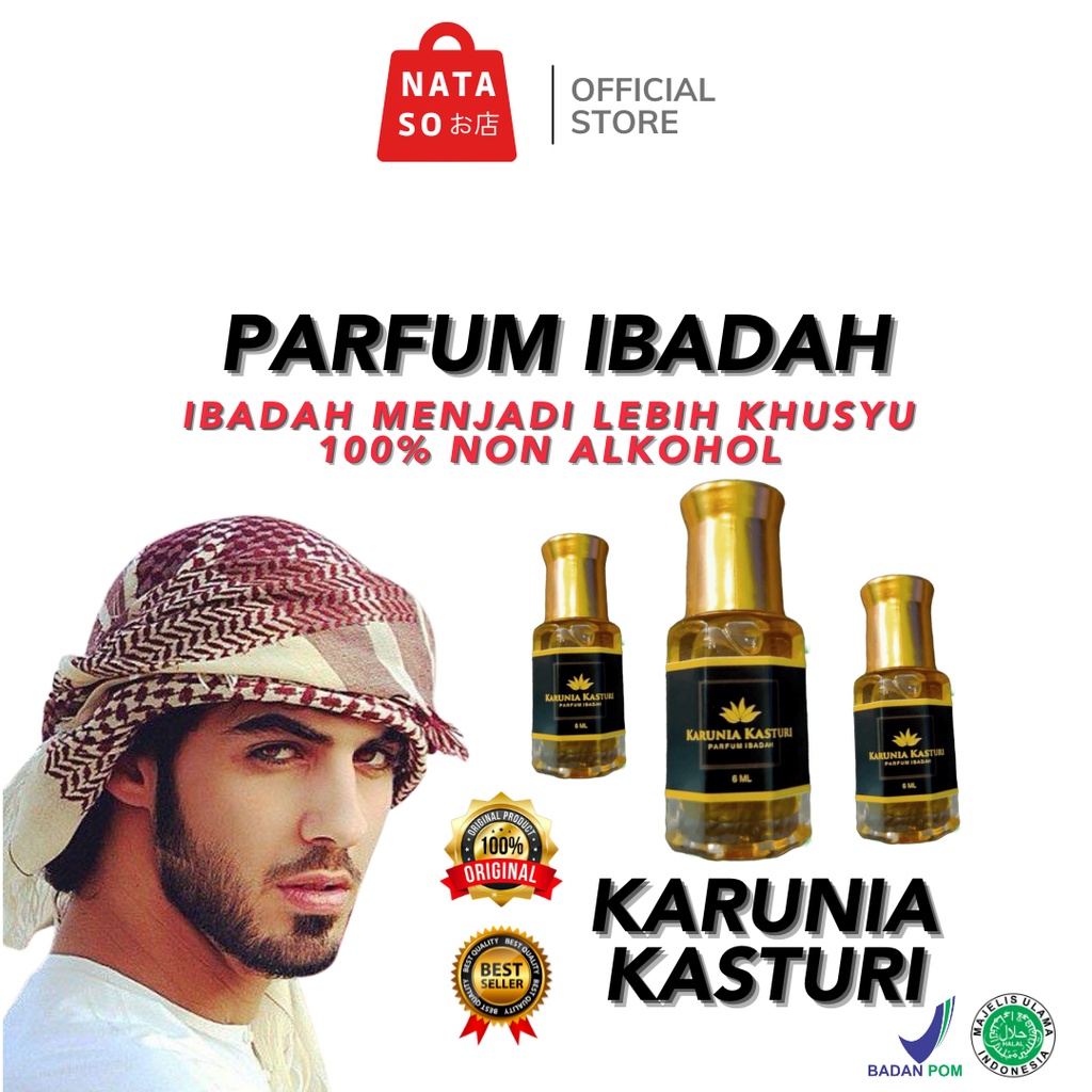 [COD] Kasturi Kijang Original Minyak Kasturi - Kasturi Kijang - Parfum Kasturi