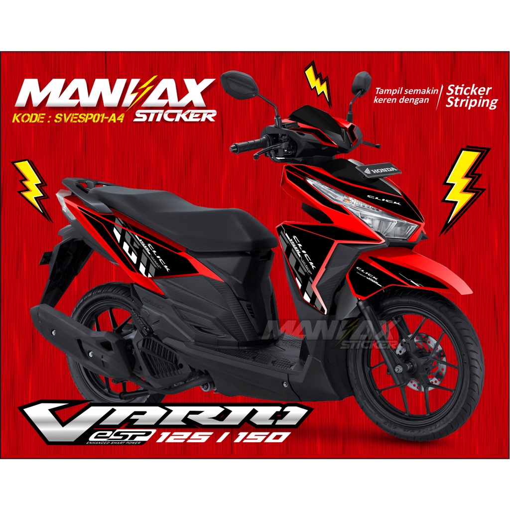 Stiker Striping Vario 125/150 2015 - 2017 - Striping Motor VARIO 125-150 LED