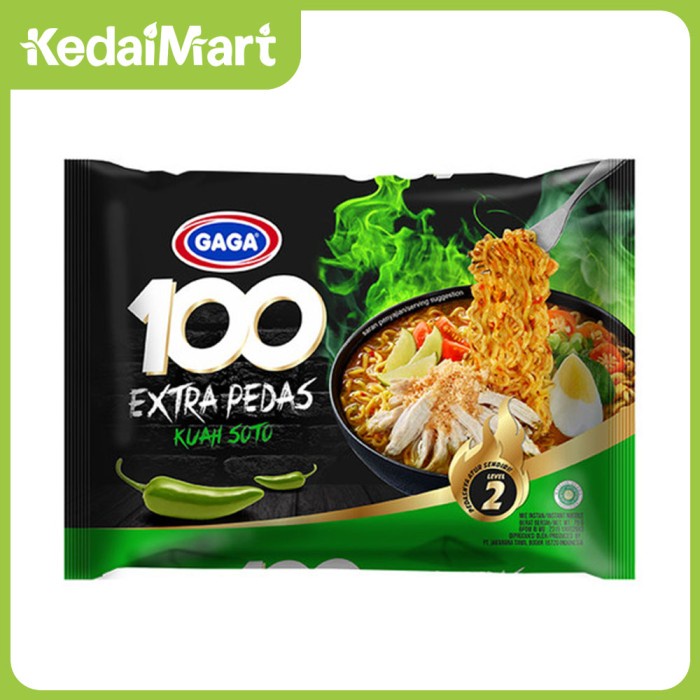 

TERBARU Gaga Mie Extra Pedas Kuah Soto 85 Gram