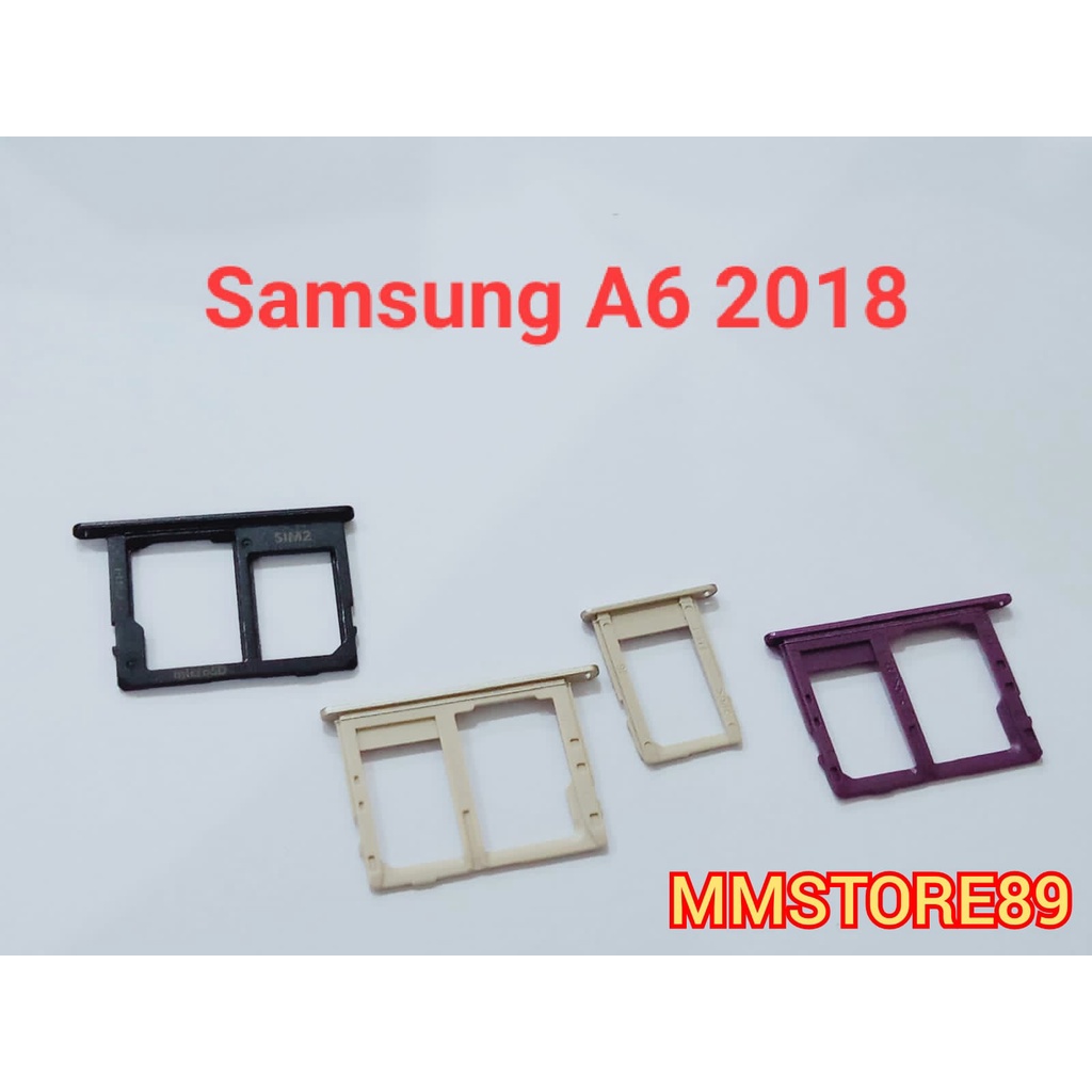 simtray sim tray Samsung a6 2018 tempat dudukan sim card simcard