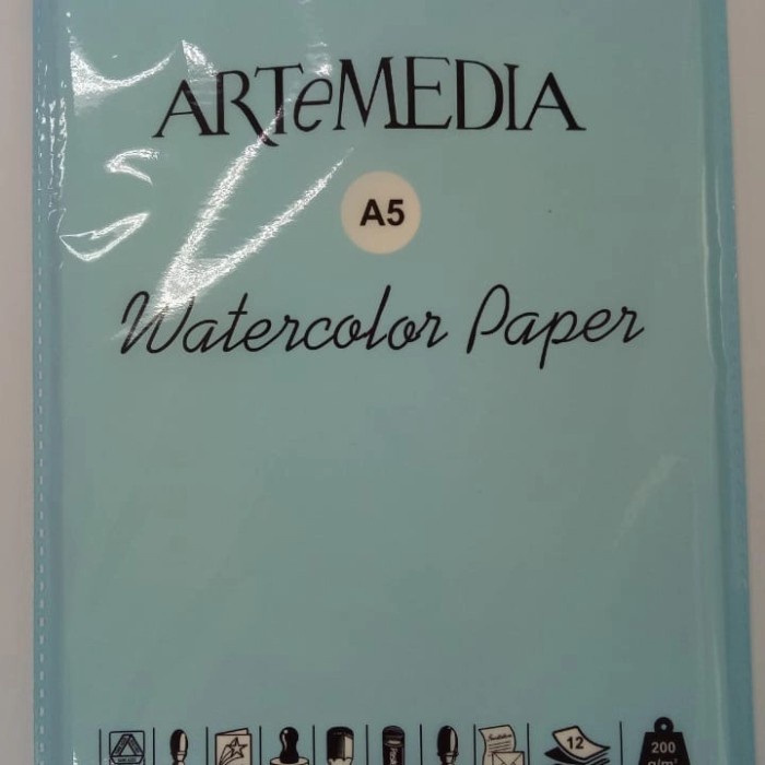 

Wow Artemedia Watercolor Paper A5 Bagus
