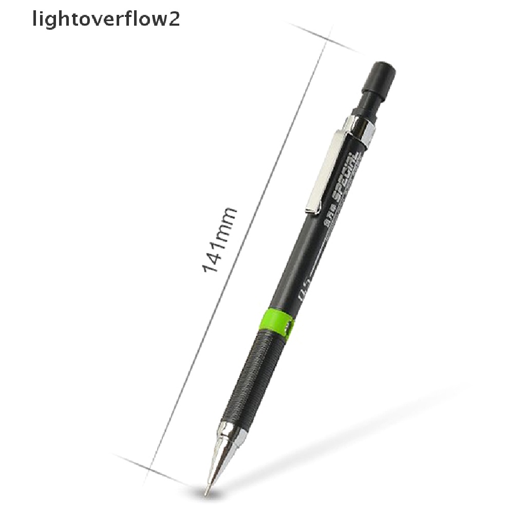 (lightoverflow2) Pensil Mekanik 0.5 / 0.7mm Untuk Sketsa / Gambar Anak (ID)