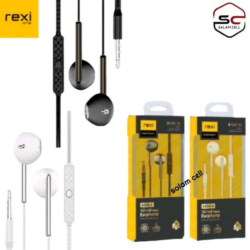 Headset REXI AS04-K 3D Stereo Sound Deep Bass Original Garansi Resmi