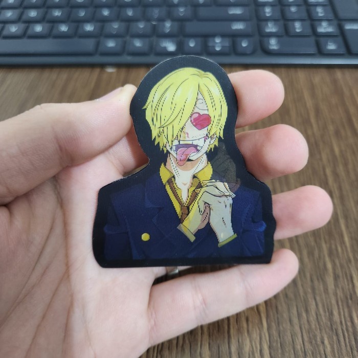 

STIKER 3D MOTION LENTICULAR ANIME - DK0254 - One Piece - Sanji