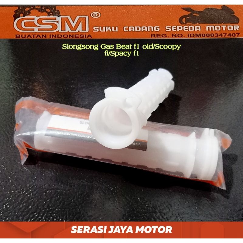 SLONGSONG PIPA GAS BEAT F1 (Stater kasar) VARIO110 LAMA / SCOOPY LAMA