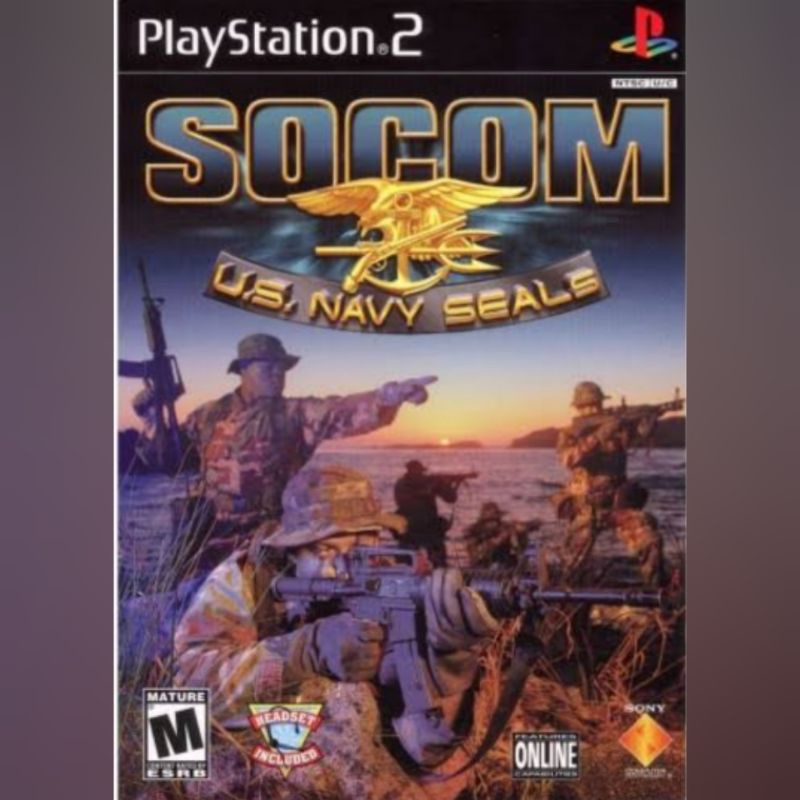 Kaset Ps 2 Socom Us Navy Seals