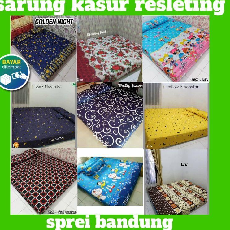 MPR.22Oc22ᶜ • Sarung urung kasur busa resleting no 1 no 2 180x200x15 160x200x15 karakter murah