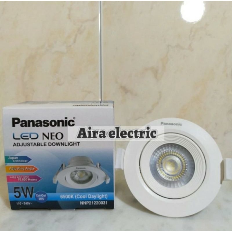 Lampu LED spot light Spotlight Cob downlight sorot panasonic 5 watt 5W 5watt 5 w