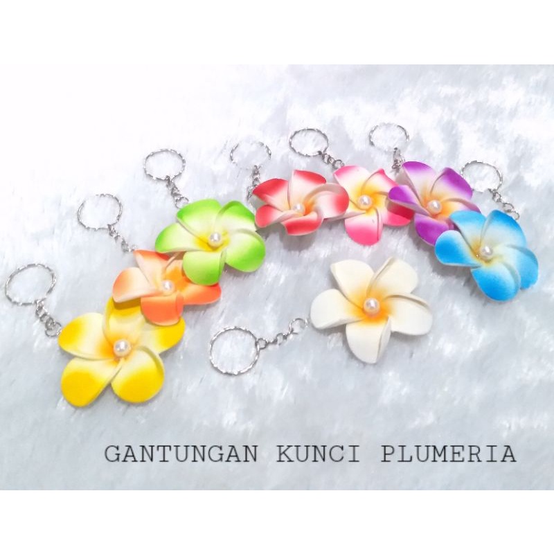 GANTUNGAN KUNCI KAMBOJA BALI JEPUN KEYCHAIN