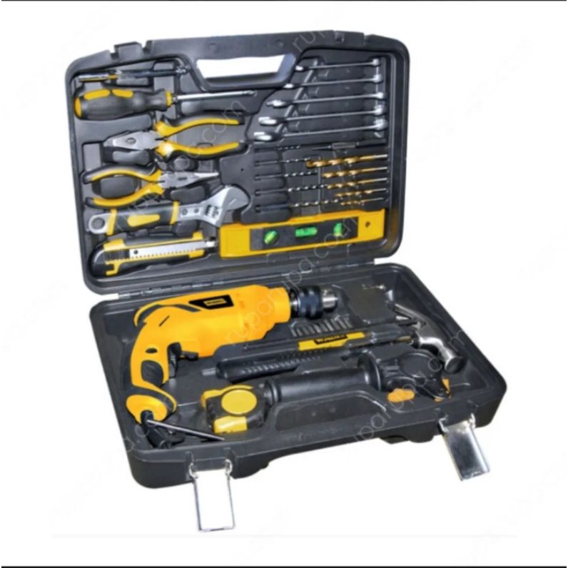 Krisbow Set Bor Listrik Beton 600W 37 pcs