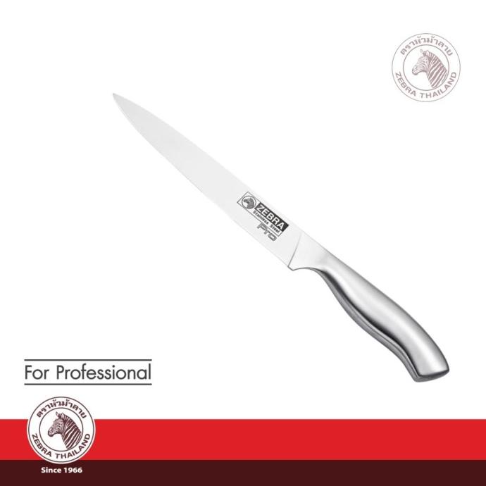 [COD] Zebra Slicer Knife pro II 7,5" (100270) / Pisau Stainless STOK TERBATAS Kode 544