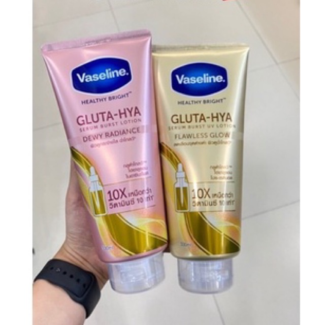 Vaseline gluta hya thailand 330ml/70ml 100% original thailand