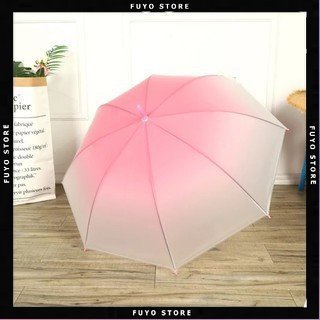 CMRPYGP - Payung Gradasi Pink / Payung Warna Warni Payung Standar Payung Korea / Payung Standar / Pa