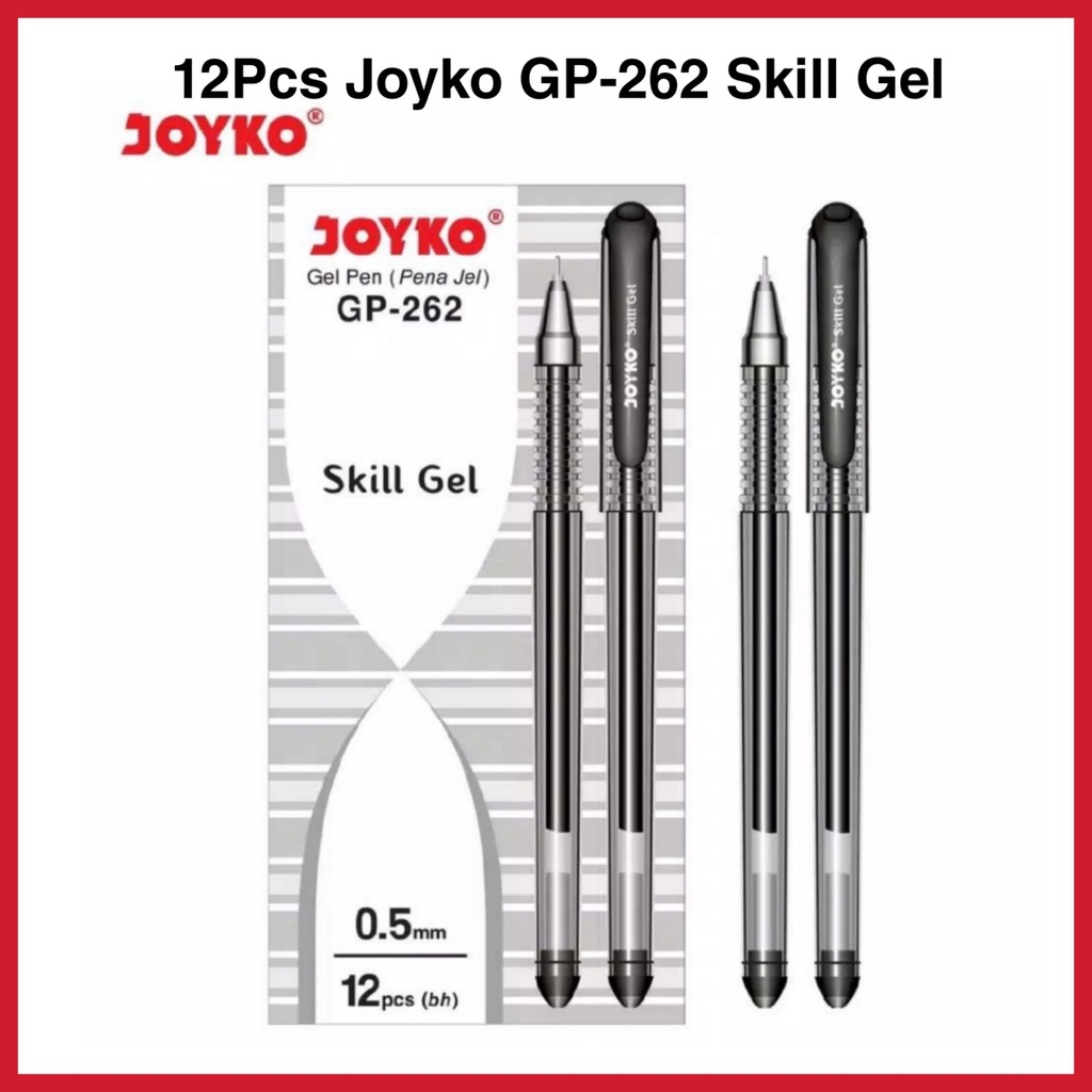 

PEN PULPEN GEL JOYKO SKILL GEL 0,5MM GP 262 (12 PCS)