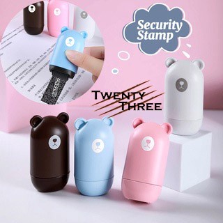 

Terlaris Stempel Resi Stamp Roller Penghapus Alamat Resi Pelindung Identitas Terbatas