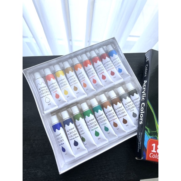 

TRIFELO Acrylic Paint / Cat Akrilik 18x6ml (TF AC-003) SF6