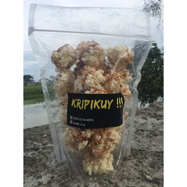 

Rengginang kripikuy!!! toping Gula Caramel 200gr