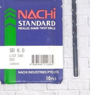 Mata bor nachi 6mm/Mata bor besi/ Mata bor nachi 6mm murah