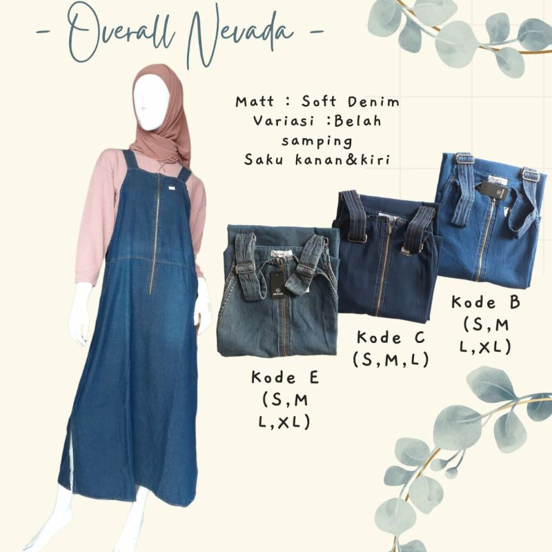 overall nevada denim