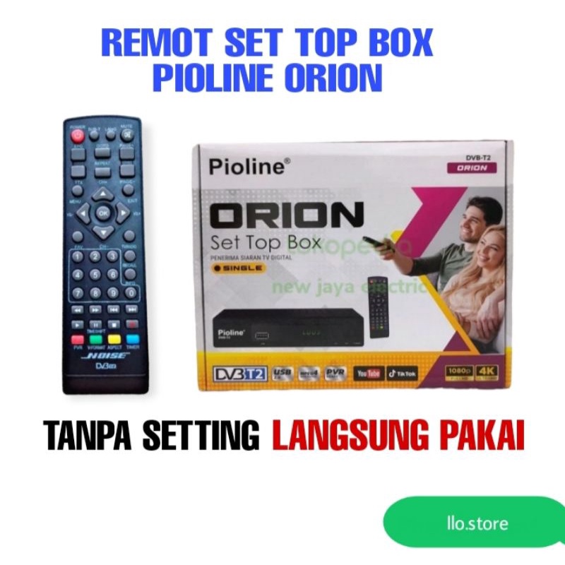 REMOTE PIOLINE ORION SET TOP BOX PIOLINE BY ORION