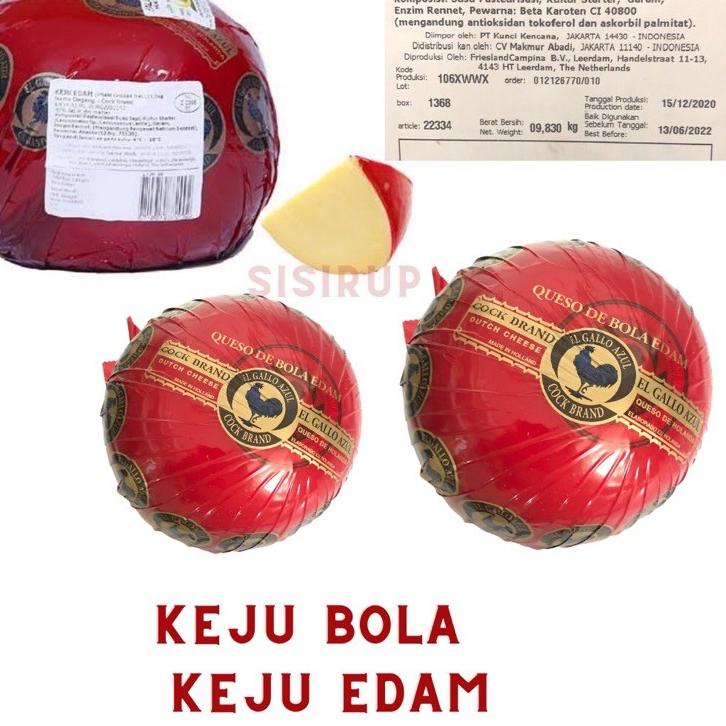 

Ekslusif disini--200 gr Keju Edam 200 gr / Keju Bola Ayam Emas / Cock Brand