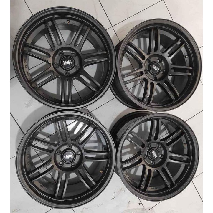 Velg Mobil Bekas BOON(HSR) Ring 18x8,5/9,5 Pcd 5x114,3 grey Buat Camry Civic Xpander Juke Outlander 
