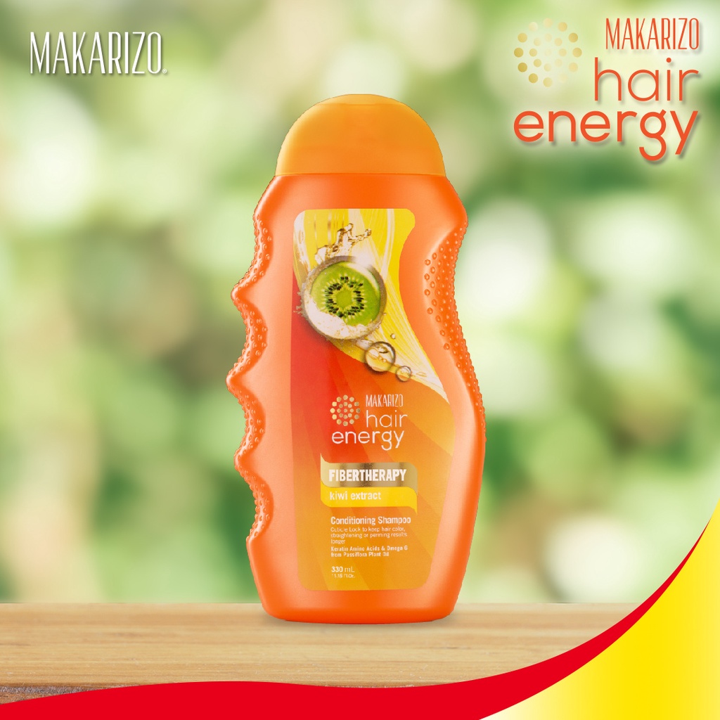 [BESAR] Makarizo Hair Energy Conditioning Shampoo - 330ml