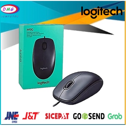 Logitech M90 full size corded mouse M 90