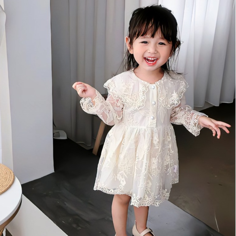 DR48-Dress Anak Perempuan Korean Super Fairytale