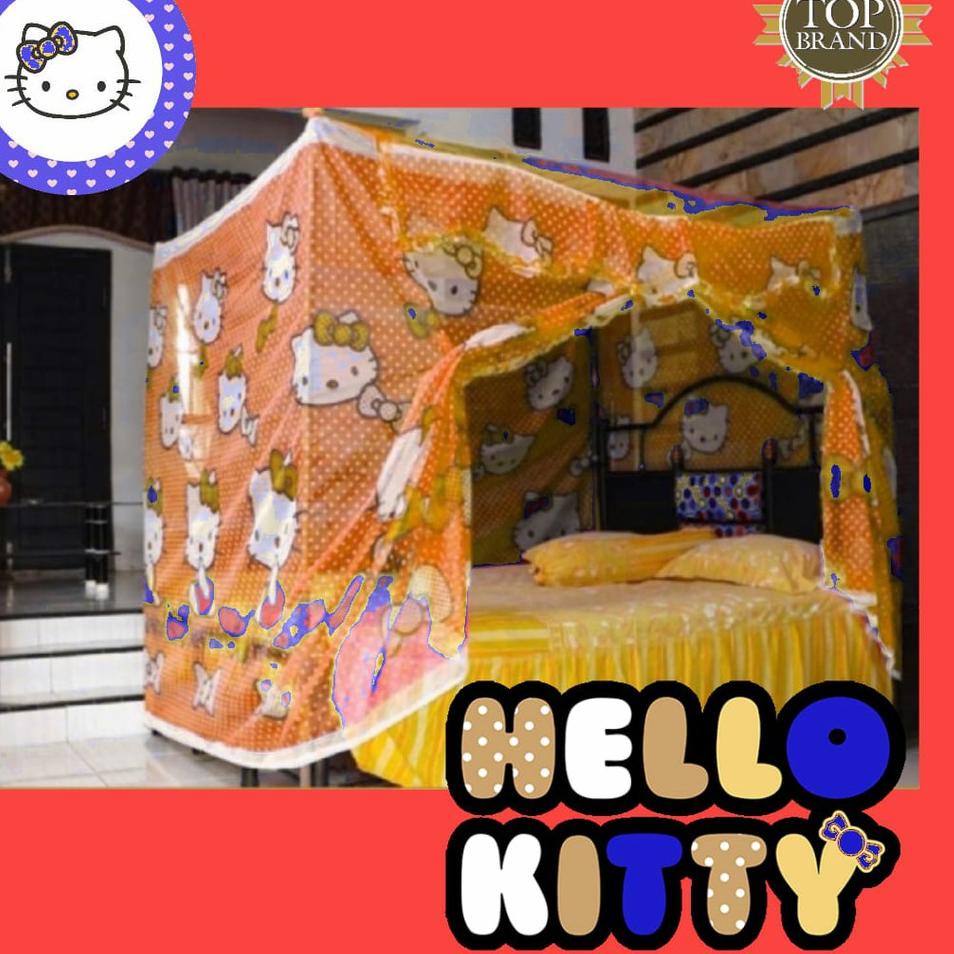 New Stock KELAMBU LIPAT KELAMBU TIDUR KARAKTER KELAMBU TEMPAT TIDUR KLAMBU SELAMBU SLAMBU 180X200 CM