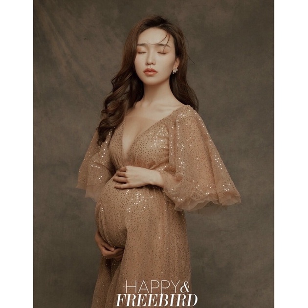 NEW Ready-to-wear 07 Maternity Gown for Photoshoot Dress Gaun Baju Bumil Ibu Hamil