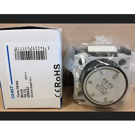 Auxiliary Contact On Delay Timer for Contactor NC1 CHINT F5-T2