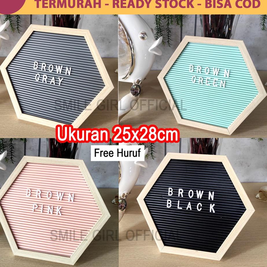 

Miliki TER Papan Nama Bayi / Letter Board Kekinian SmileGirl 28x25 ✓