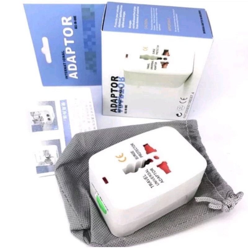 Stop Kontak Colokan Listrik Travel Adaptor Universal Internasional