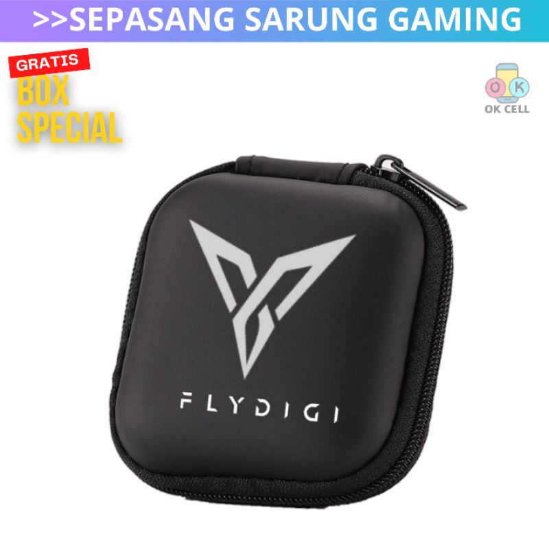 PAKET - Sarung Game jempol Gaming Flydigi Anti Keringat Premium