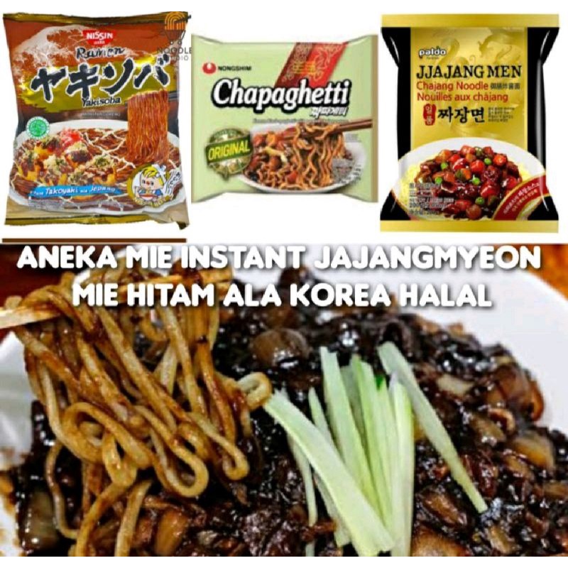 

Jajangmyeon mie Instant paldo jjajangmen chapaghetti mikuya kecap hitam enak halal sale