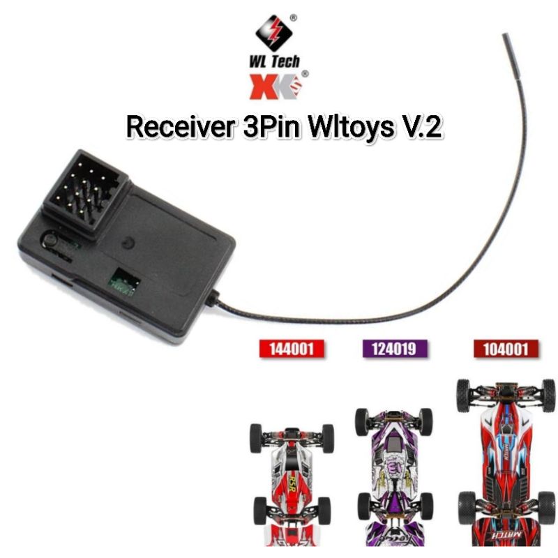 Receiver RX Wltoys Upgrade 3Pin RC Car Vortex A959 144001 104001 124019