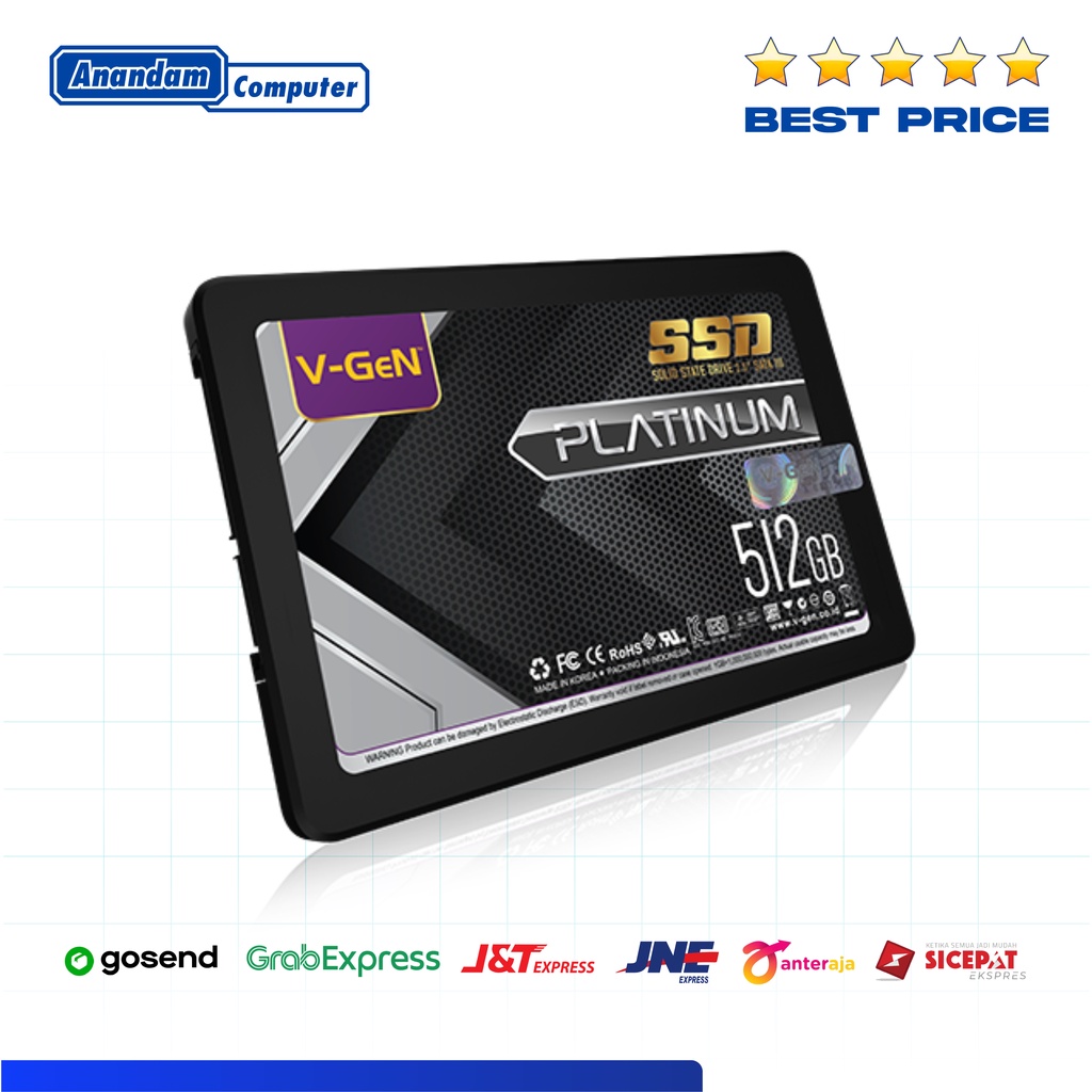 V-GeN PLATINUM SATA 512GB VGEN - SATA 2.5mm